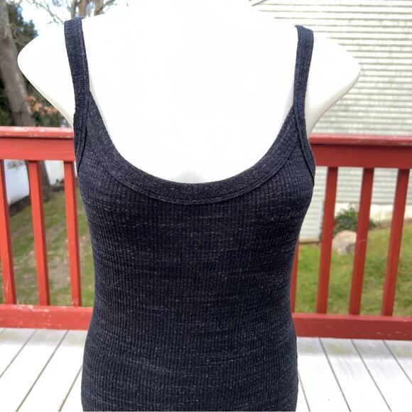 LNA Revolve Chriselle Ribbed Knit Tank Dress in Black  Size Small - Picture 4 of 7